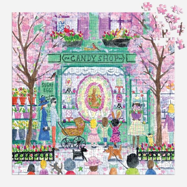 Easter Candy Shop – 500 Piece Michael Storrings Jigsaw Puzzle
