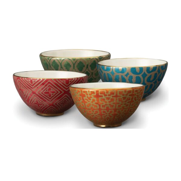 L'Objet Fortuny Assorted Cereal Bowls (Set of 4)
