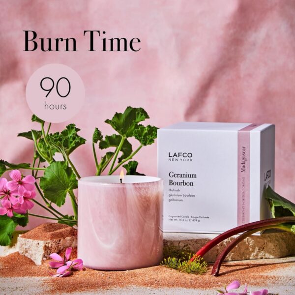 Lafco Madagascar Geranium Bourbon Candle