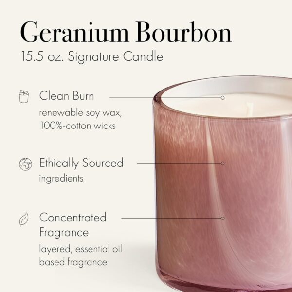 Lafco Madagascar Geranium Bourbon Candle