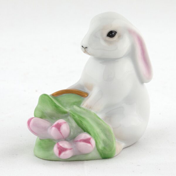 Herend Flowerpot Bunny - Green