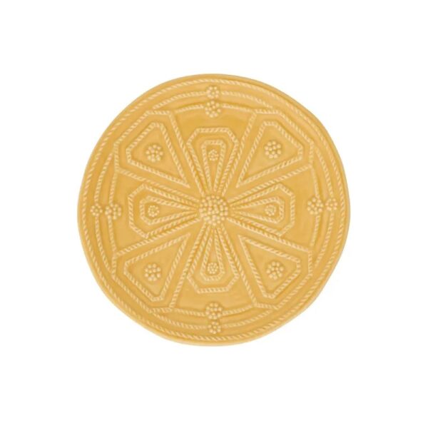 Juliska Jardins Du Monde Side/Cocktail Plate Assorted Set/4 - Daffodil