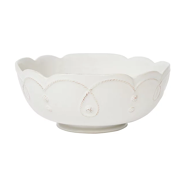 Juliska Jardins du Monde 10in Serving Bowl - Whitewash