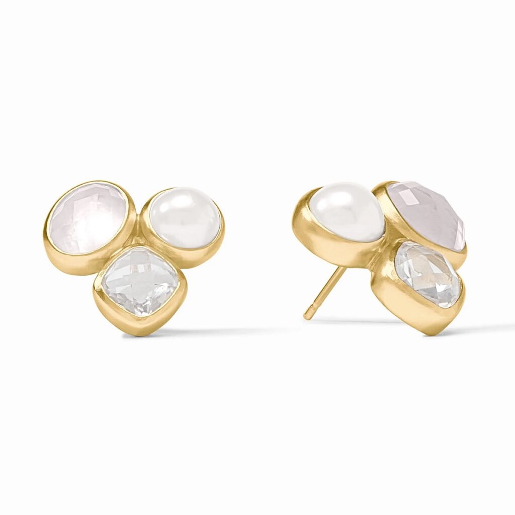 Kaleidoscope Statement Earring Clear Crystal main image 1