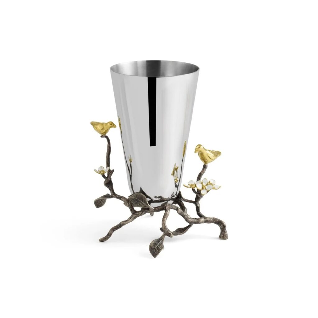 Michael Aram Lovebirds Vase - Small Michael Aram Lovebirds Vase - Small