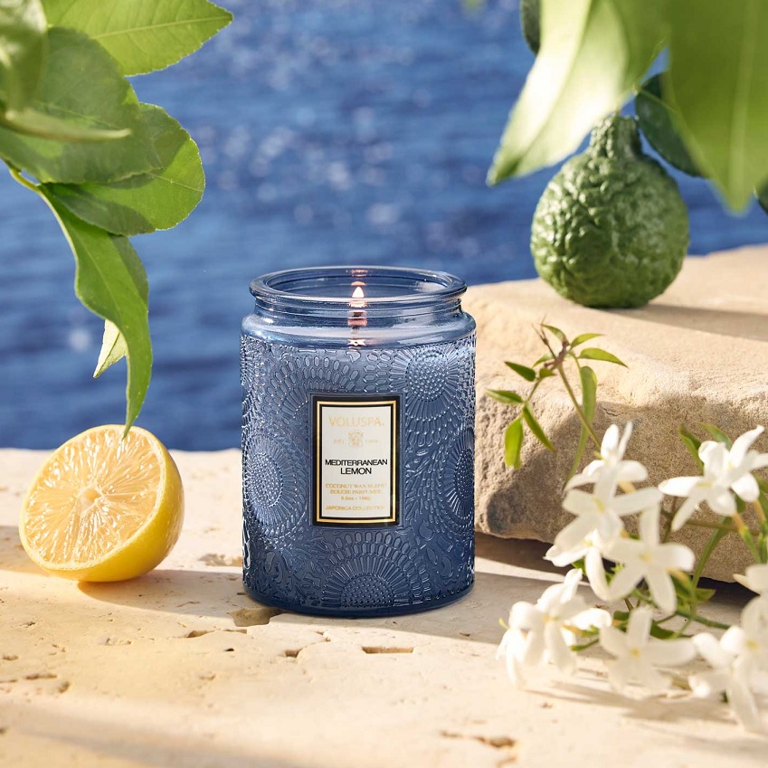 Mediterranean Lemon Small Jar Candle
