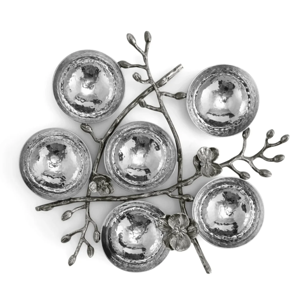 Michael Aram Black Orchid Seder Plate2