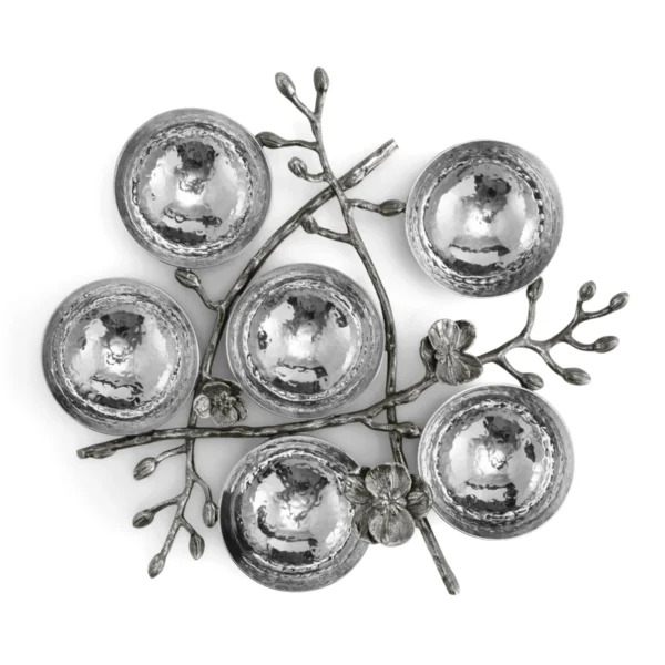 Michael Aram Black Orchid Seder Plate2