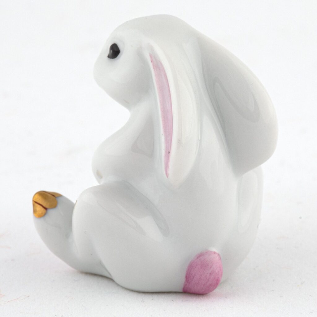 Herend Bunny With Cross