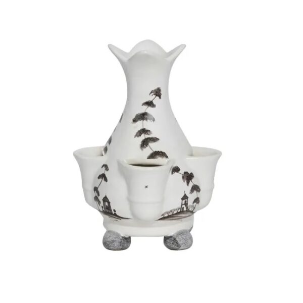 Juliska Country Estate 6" Tulipiere Vase - Flint Grey