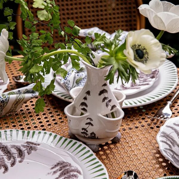 Juliska Country Estate 6" Tulipiere Vase - Flint Grey
