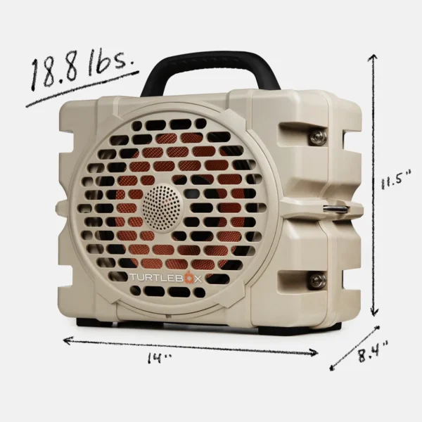 Turtlebox Grande Bluetooth Outdoor Speaker - Tan2