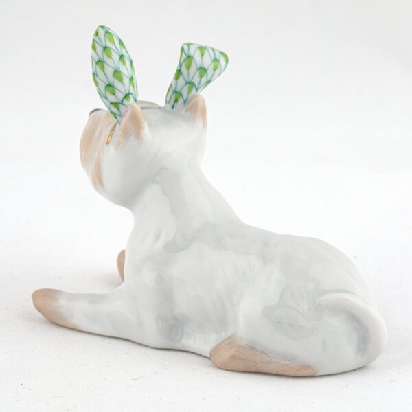 Herend Westie with Bunny Ears - Key Lime