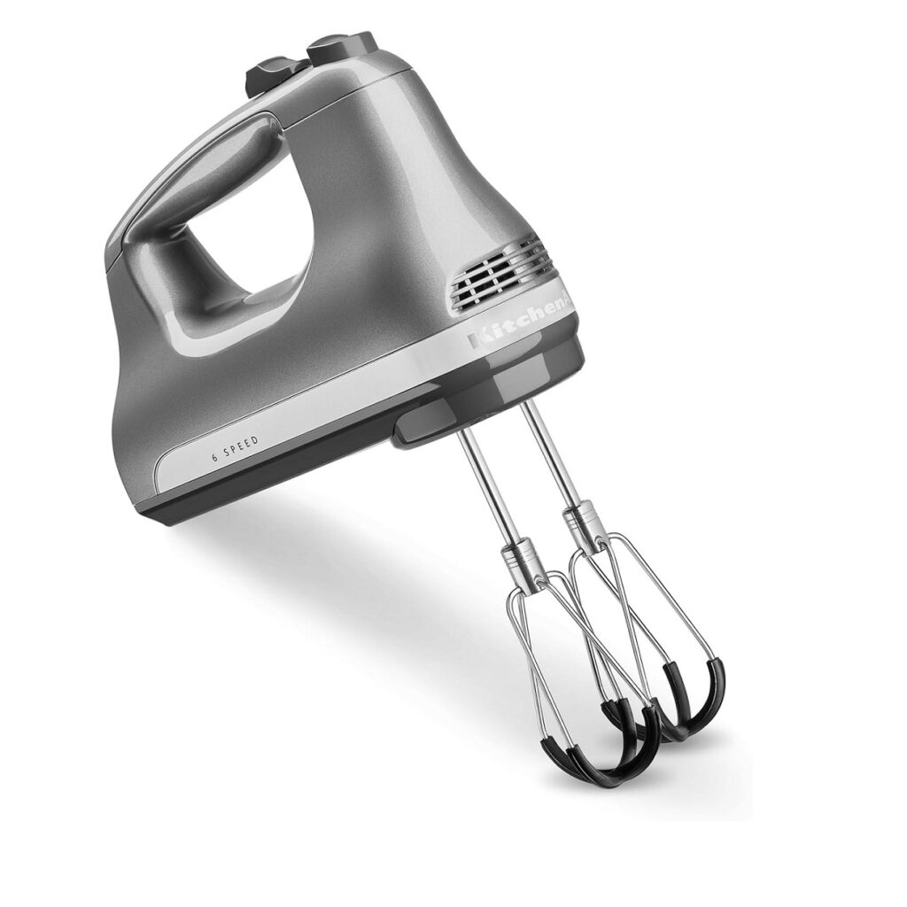 KitchenAid 6 Speed Hand Mixer with Flex Edge Beaters
