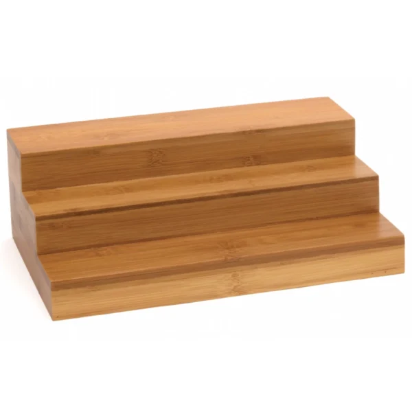 Bamboo Expandable Step Shelf2