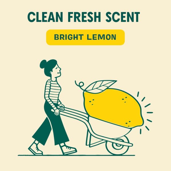 Aunt Fannie's Natural Cleaning Vinegar Wipes - Bright Lemon