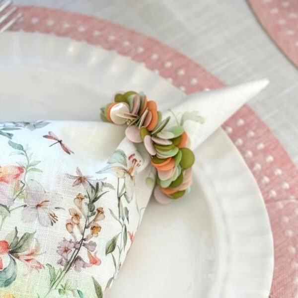 Bodrum Confetti Sprinkles Napkin Ring