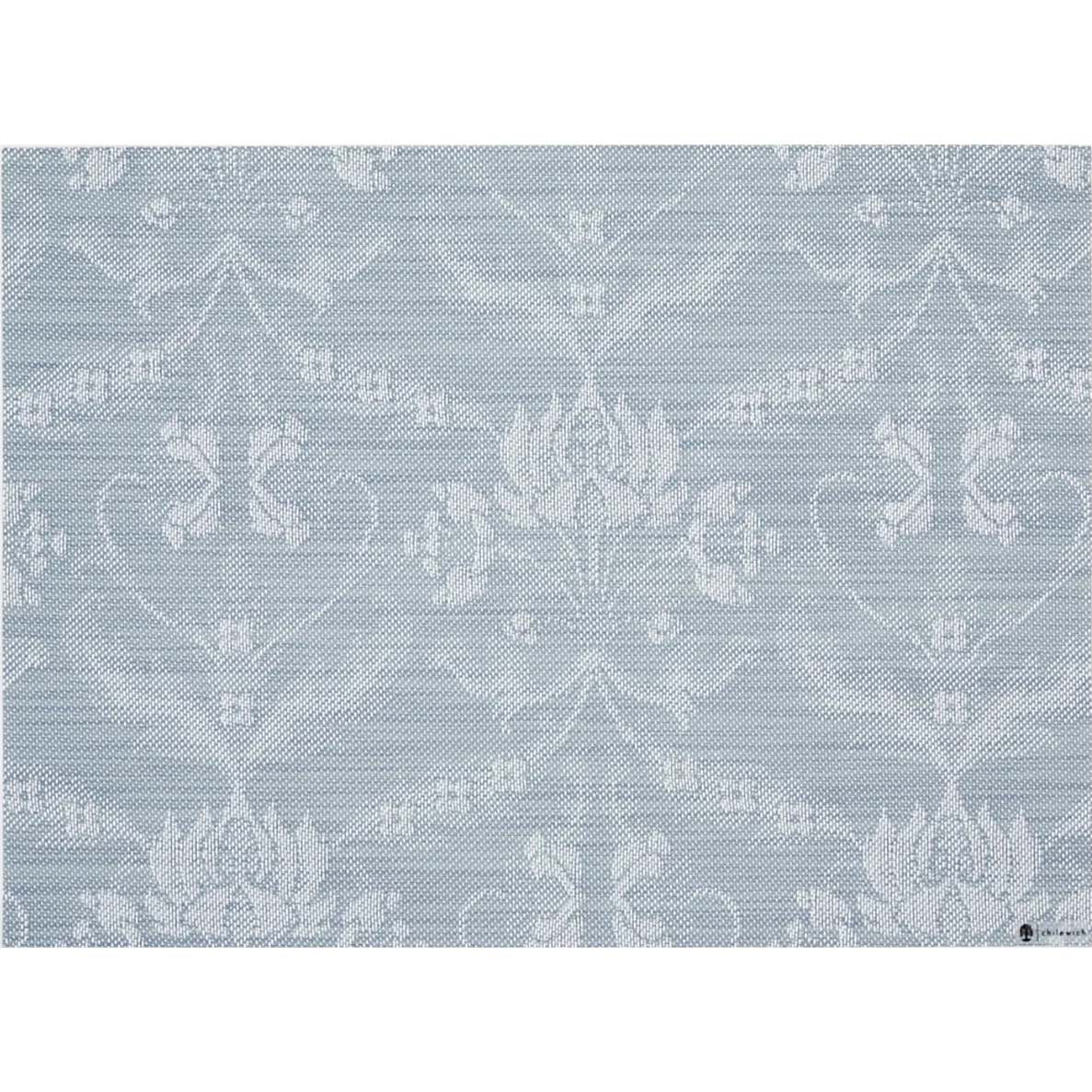 Chilewich Damask Rectangle Placemat - Sea