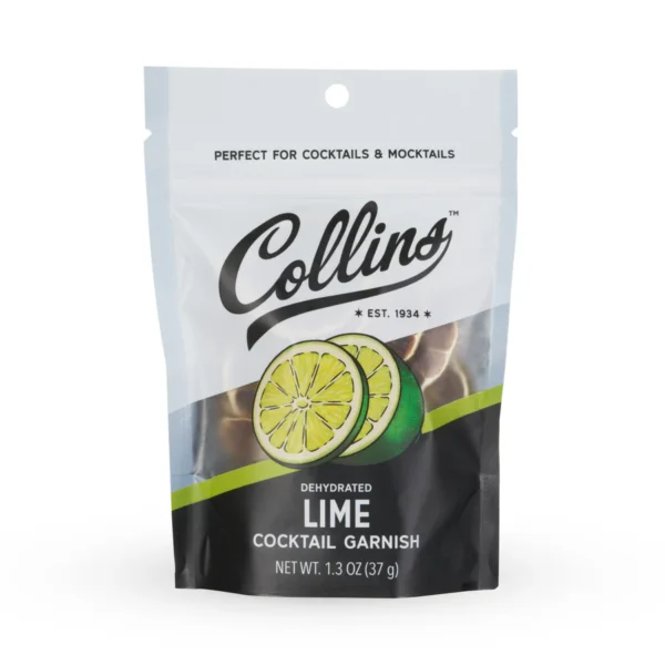 Collins Dehydrated Lime Cocktail Garnish