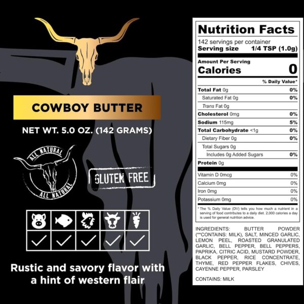 Cuso's Cowboy Butter Seasoning
