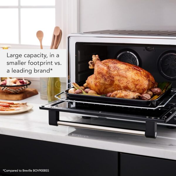 KitchenAid Dual Convection Countertop Oven with Air Fry and Temperature Probe