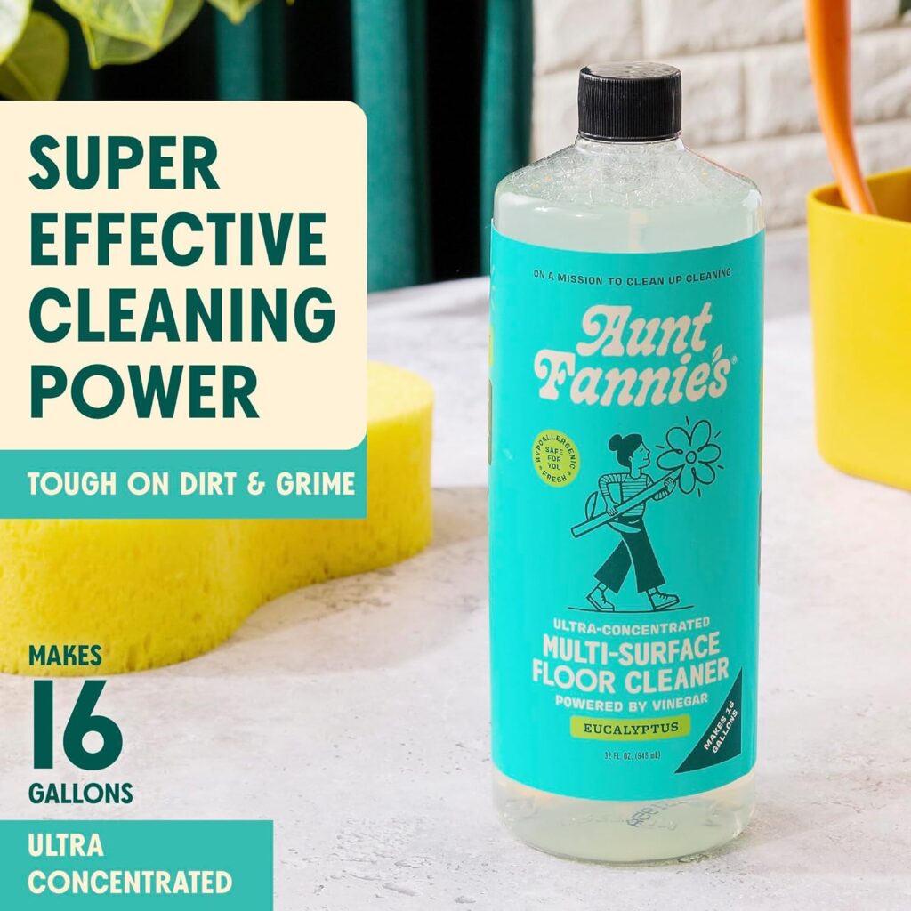 Aunt Fannie's Multi-Surface Floor Cleaner - Eucalyptus