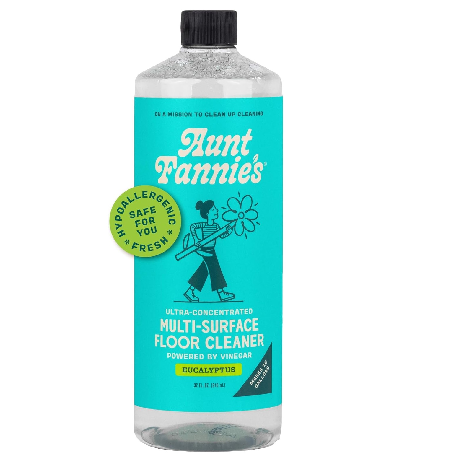 Aunt Fannie's Multi-Surface Floor Cleaner - Eucalyptus