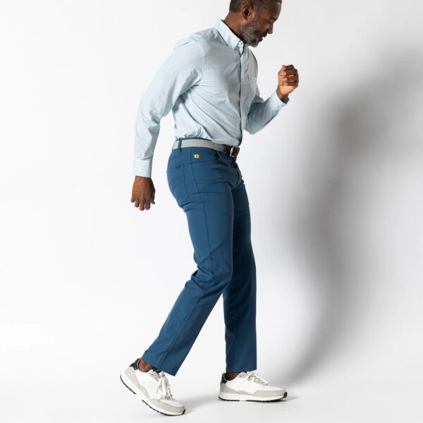 Duck Head Long Drive Performance Five-Pocket Pants - Midnight Blue