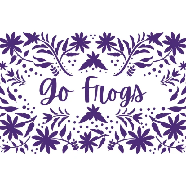 Go Frogs Paper Placemats