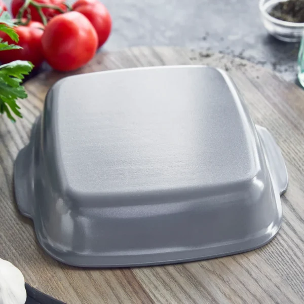 GreenPan Premiere Ceramic Nonstick 8" x 8" Square Baker - Gray