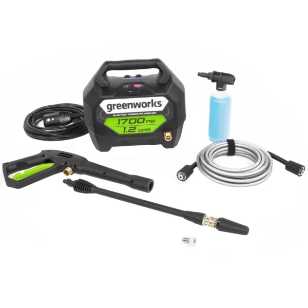 Greenworks 1700-PSI Handheld Electric Pressure Washer2