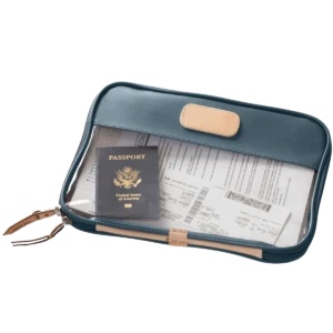 Jon Hart Clear Folio - French Blue