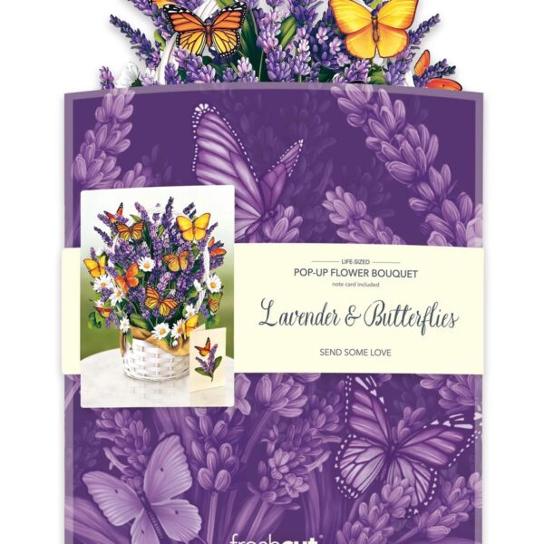 Lavender & Butterflies Pop-Up