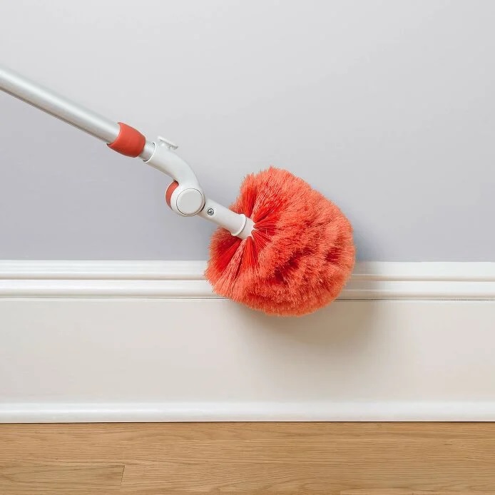 OXO Good Grips 3-in-1 Extendable Microfiber Long Reach Duster with Interchangeable Heads
