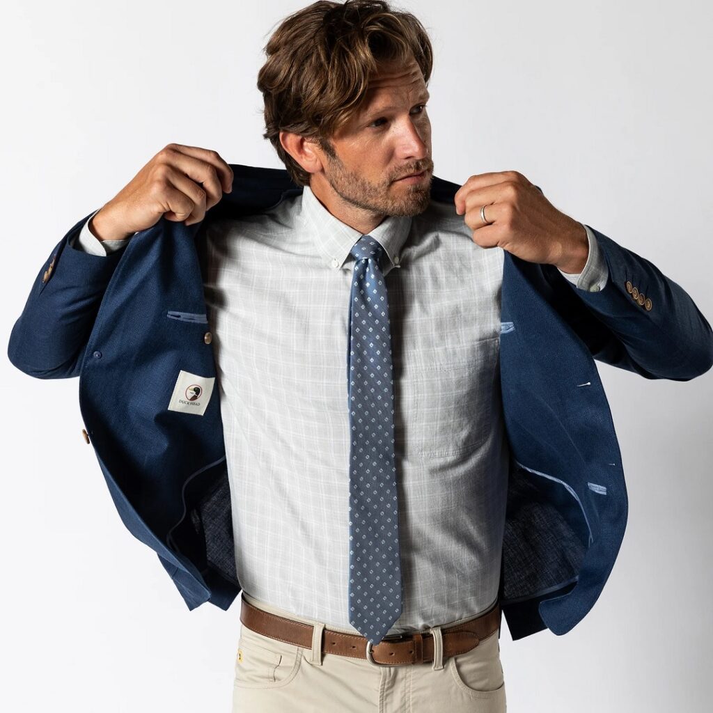 Booker Blazer Jacket - Navy