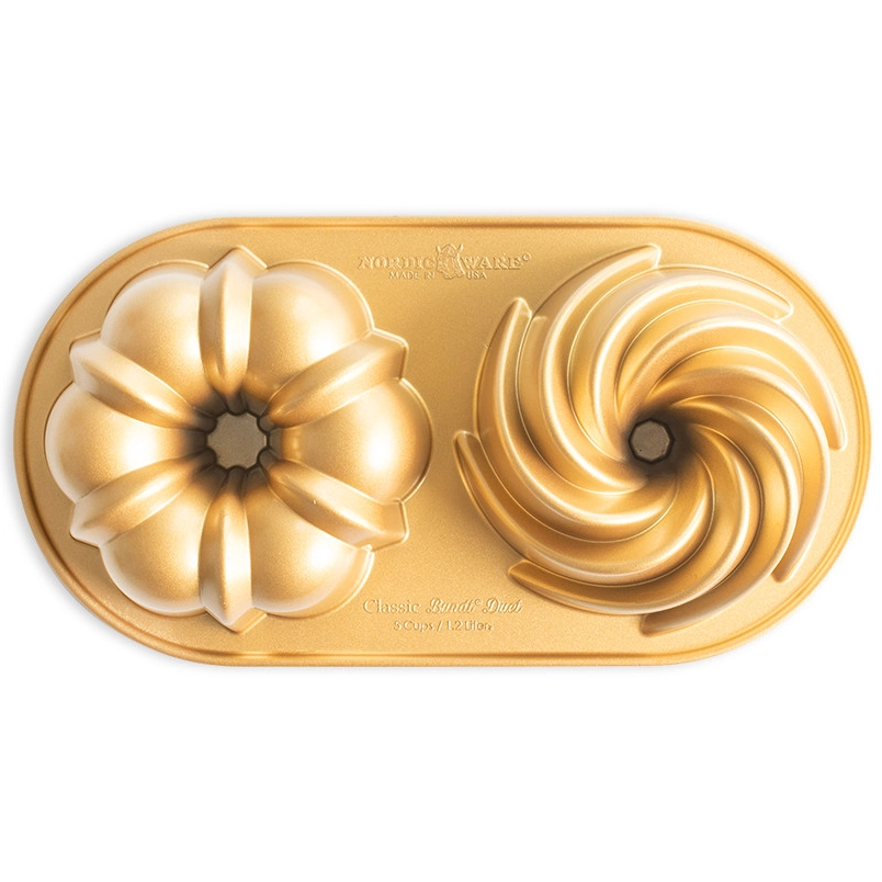 Nordic Ware Classic Bundt Duet Pan