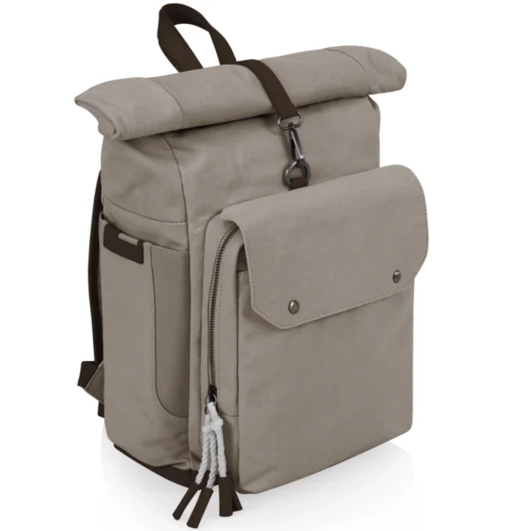 Picnic Time Carmel Roll Top Picnic Backpack Cooler