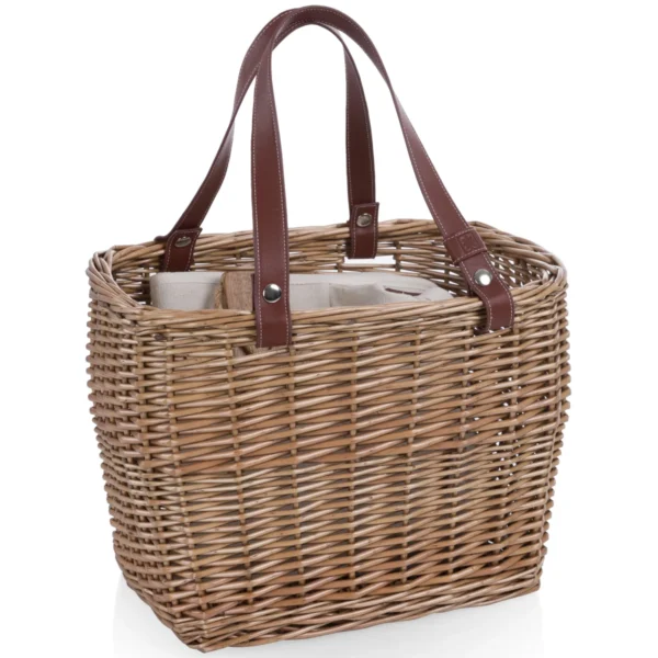 Picnic Time Terrabella Handwoven Picnic Basket Set2