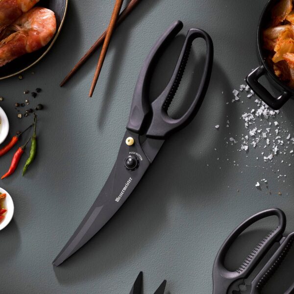 Push Button Take-Apart Poultry Shears - 10"