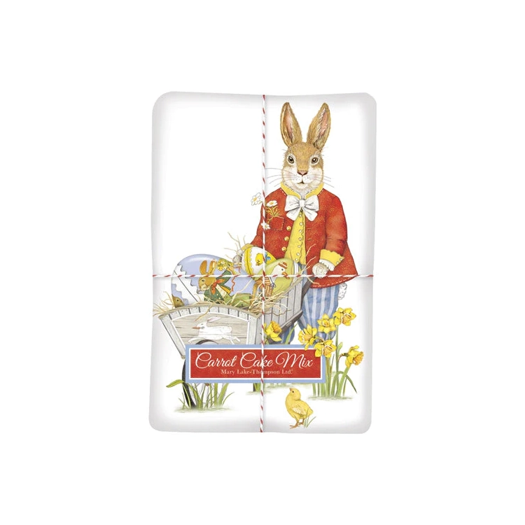 Rabbit Wheelbarrow Carrot Cake Mix