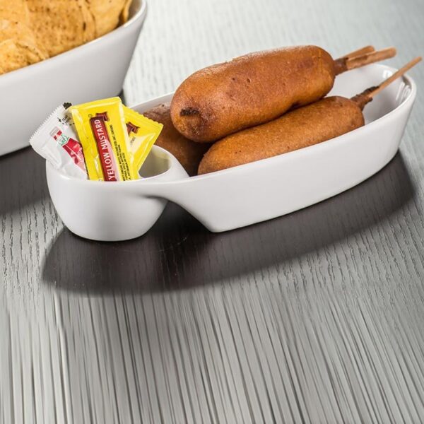 BIA Cordon Bleu Small Oval Chip and Dip Dish