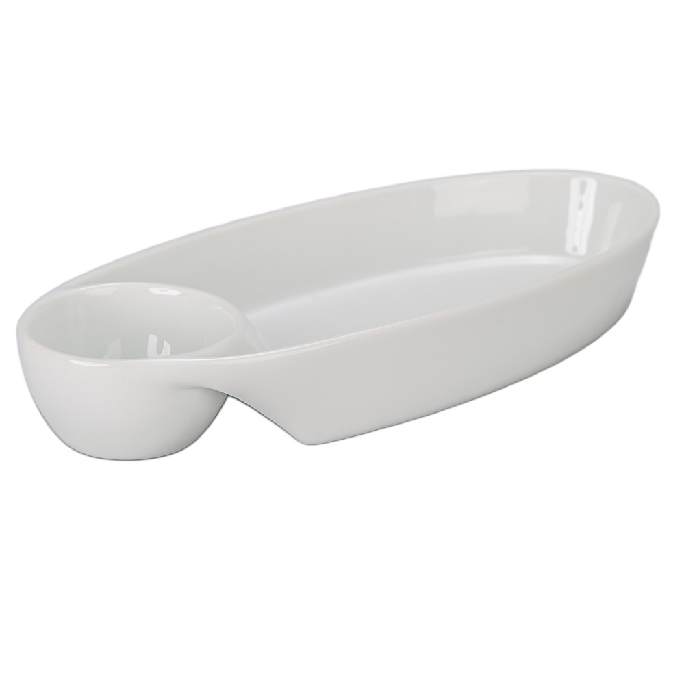 BIA Cordon Bleu Small Oval Chip and Dip Dish