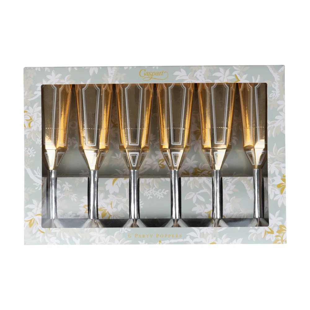 Caspari Sparkling Flutes Celebration Crackers