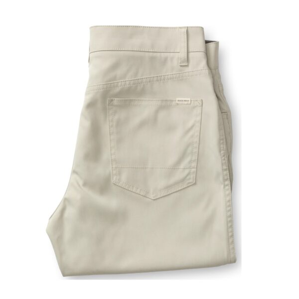 Duck Head Long Drive Performance Five-Pocket Pants - Stone