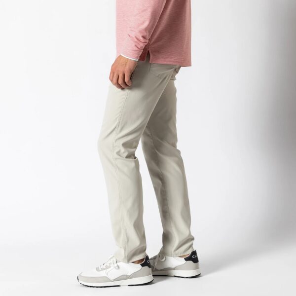 Duck Head Long Drive Performance Five-Pocket Pants - Stone