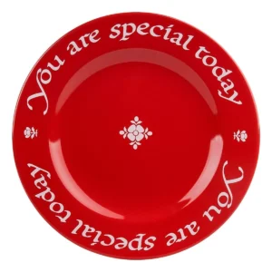 Wächtersbach You Are Special Red Plate