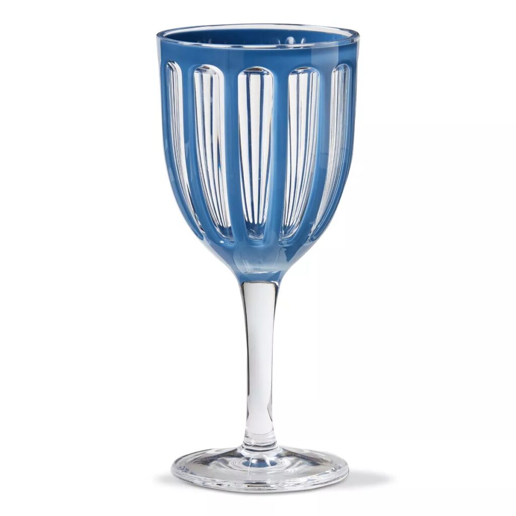 TAG Villa Acrylic All Purpose Wine Glass - Blu Denim
