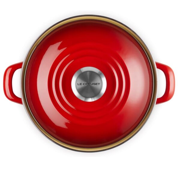 Le Creuset 3.8qt. Traditional Petite Stockpot - Cerise