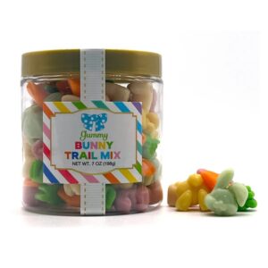 Easter & Spring Gummy Bunny Trail Mix Sugar Stack