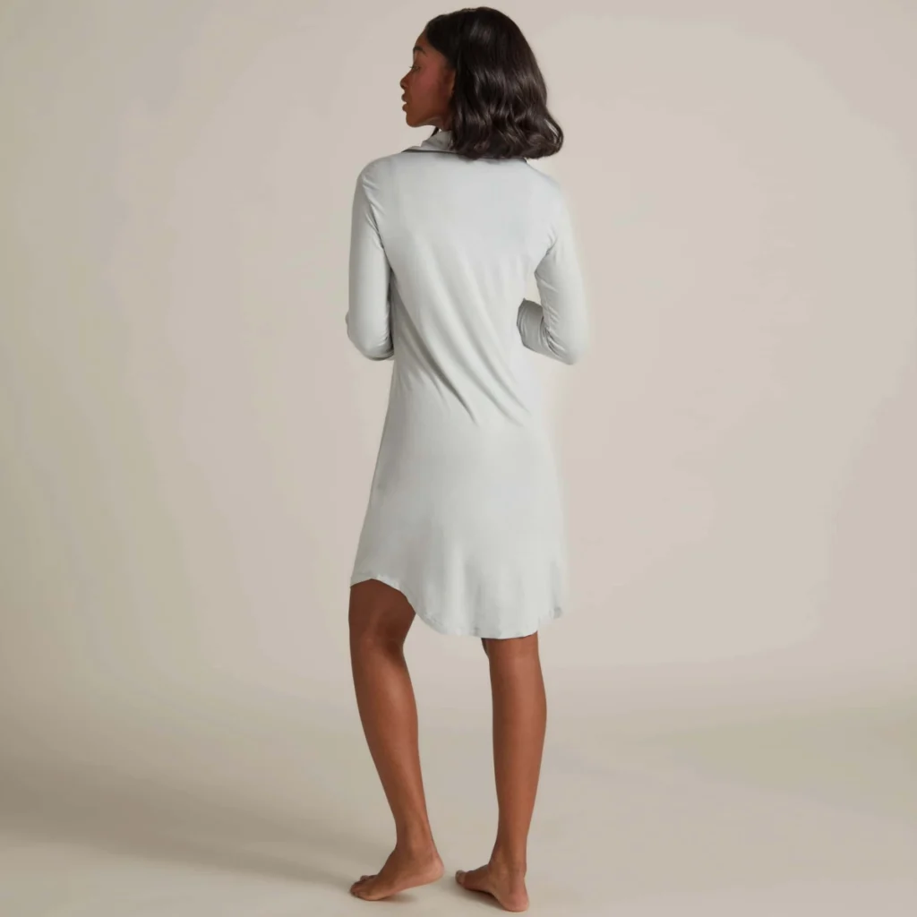 Faceplant Boyfriend Nightshirt - Fog2